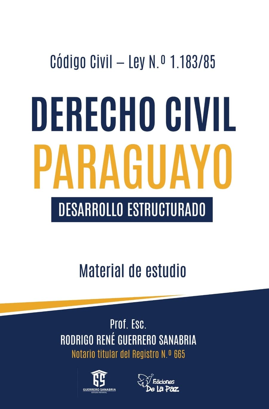 Tapa del libro Derecho Civil Paraguayo